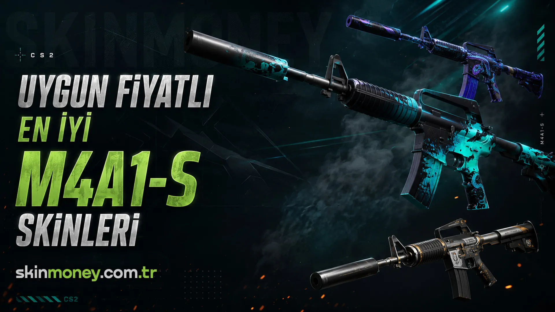 Uygun Fiyatlı En İyi M4A1-S Skinleri
